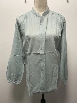 Camisa textil Elizabeth and James para mujer XL de gran tamaño con botones Murphy NUEVA Foto 1 de 4