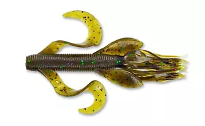 Yamamoto Kreature 5-07-301 Green Pumpkin Purple Flake Soft Plastic Creature Bait - Picture 1 of 1