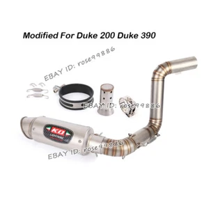 Silenciador de enlace de tubo medio de escape modificado para Duke 390 2012~2016 Duke 200 2012~2016 - Imagen 1 de 12