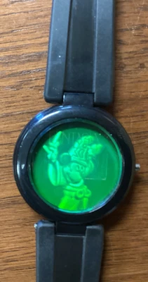 Mickey Mouse Fantasia Wizard Hologram Digital Wrist Watch Disney WORKS NO BOX - Image 1 of 4