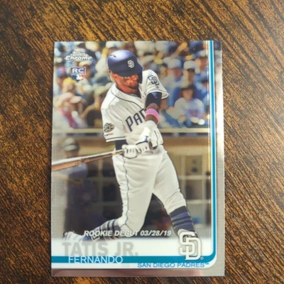 FERNANDO TATIS JR Rookie Debut 2019 Topps Chrome Update RC #54 Padres (C) - Image 1 of 2