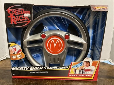 2007 Hotwheels Speed Racer Mighty Mach 5 Racing Wheel w/ Motion Activated Sounds - Image 1 of 4