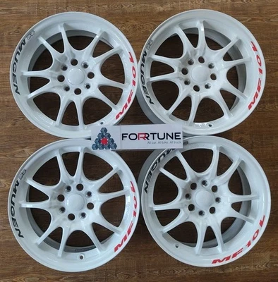 Mugen MF10L 15x6.5 +45 4x100 Honda  Civic EG6 EG9 EF8 Regamaster  SW388 CRX  - Image 1 of 4