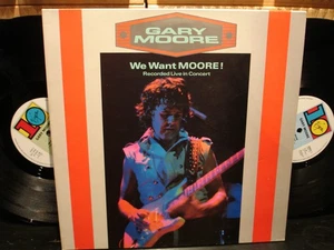 Gary Moore – We Want Moore! ~ Vintage UK IMPORT LP 10 Records – GMDL1 - Picture 1 of 9