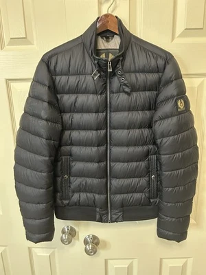 Chaqueta de circuito acolchado de nailon negra Belstaff Foto 1 de 4