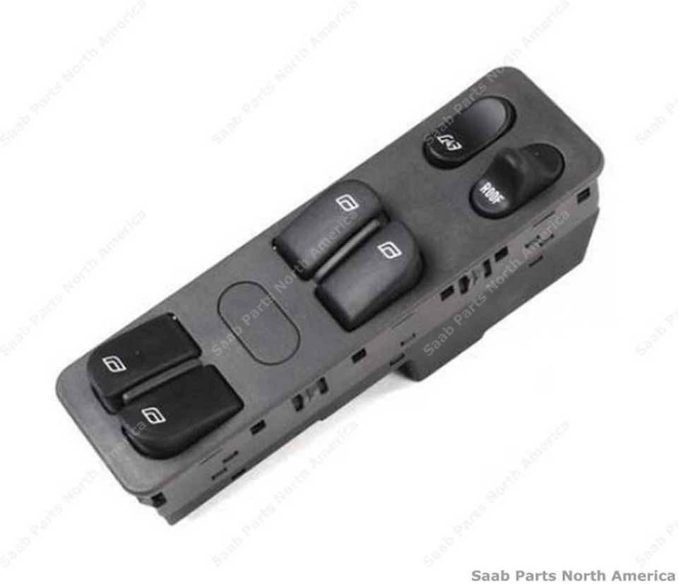 Interruptor de ventana de puerta central Saab genuino para Saab 9-3 2003 4814398-AB Foto 1 de 1