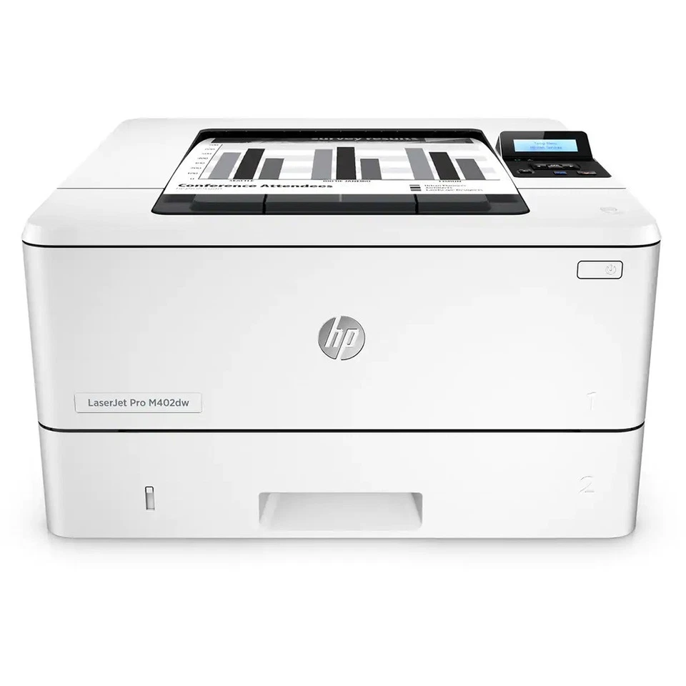 HP LaserJet Pro M402DW A4 Mono USB Wireless Duplex Laser Printer 12 Mth Warranty - Image 1 of 4