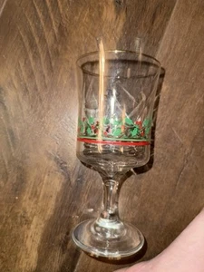 Libbey Christmas Glasses - Picture 1 of 2