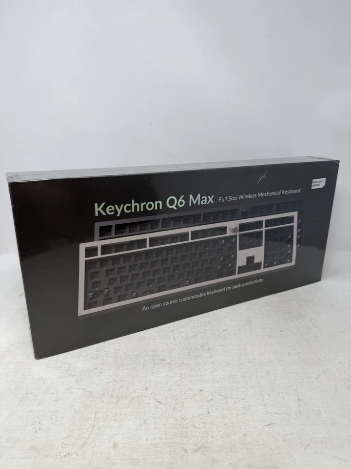Keychron Q6 Ma Custom Wireless RGB Mechanical Keyboard Swappable Q6M-M4