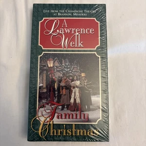 "A Lawrence Welk Family Christmas" VHS New/Sealed 1995 Color/Stereo 80 Mins - Picture 1 of 4