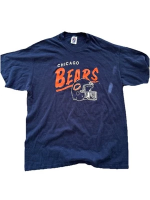 Camiseta Vintage Años 90 Chicago Bears Logo 7 - Hecha en EE. UU. (Talla XL) Foto 1 de 4