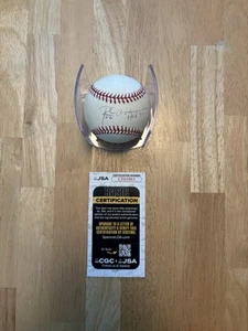 Rod Carew Signed Autographed Baseball HOF 91 Inscription. Jsa Coa - Picture 1 of 3