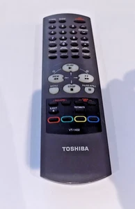 Toshiba VT-1402 TV VCR Remote Control Tested Genuine - Picture 1 of 6