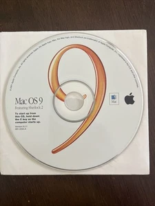 Apple Macintosh OS9 Sherlock 2 installation install CD Disc 9.0 Operating System - Picture 1 of 1