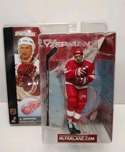 Mcfarlane NHL Series 1 STEVE YZERMAN Red Wings Chase Figur Rot Heim Trikot Selten - Bild 1 von 11