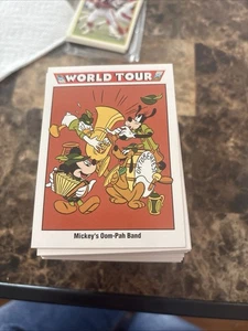 Tarjetas coleccionables de Walt Disney retratos familiares historias favoritas gira mundial completa - Imagen 1 de 7