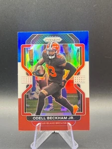 2021 Prizm Football - Odell Beckham JR. 'Blue White Red Prizm' - #261 - Picture 1 of 2