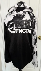 Ecko Function Men’s Hoodie Size Small – Black & White Graphic Pullover - Picture 1 of 8