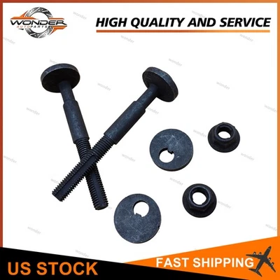 New Cam Bolt Kit Rear Lower K100155 for 1999 - 2012 Chevy Malibu Saab Pontiac x2 Foto 1 de 4