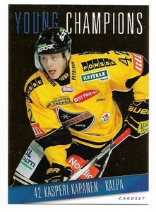 2016-17 Finnish League Cardset Young Champions /999 #YC10 Kasperi Kapanen