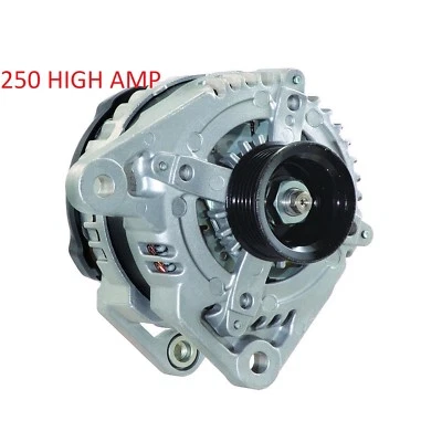 250 AMP HIGH OUTPUT ALTERNATOR FOR CHRYSLER SEBRING DODGE AVENGER 3.5L 2007-2010 Foto 1 de 3