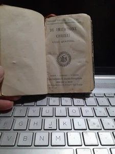 DE IMITATIONE CHRISTI BOOKS QUARTET TORACI SEDIS APOSTOLICAE ET S. RITUAL 1924 - Picture 1 of 5