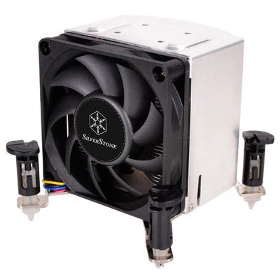 Silverstone AR10-115XP Intel LGA1150/1151/1155/1156 70mm PWM Fan 3U CPU Cooler - Image 1 of 3