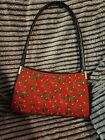 Vintage Red Christmas Themed Purse 