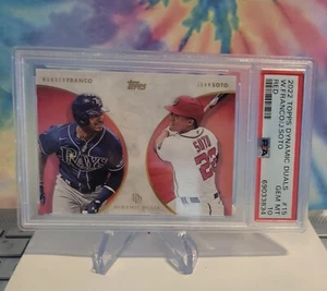 2022 On Demand Dynamic Duals Wander Franco Juan Soto #15 PSA 10 GEM MT - Picture 1 of 2
