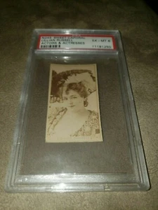 1890 N245 Sweet Caporal Actors & Actresses Lillian Russell-Psa 6 tobacco card - Picture 1 of 4