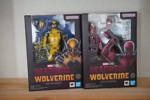 S.H.Figuarts Deadpool & Wolverine 2-Pack Set TAMASHII NATIONS Bandai Japan - Picture 1 of 6
