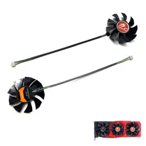 Ventilateur refroidissement carte graphique compatible avec ColorfUl RTX3060 RTX3070 RTX3080 RTX3090 pièce détachée - Photo 1/9