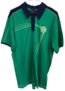 Bugle Boy Mens Golf Polo Shirt Green  Size Medium Brand New With Tags - Picture 1 of 8