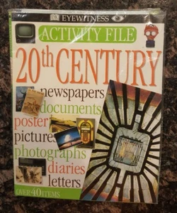 DK Publishing Eyewitness Activity Files: 20th Century *BRAND NEW* - Foto 1 di 6