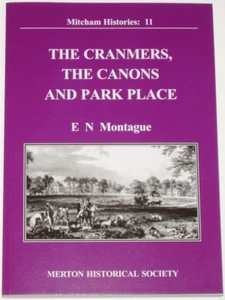 CRANMERS CANONS PARK PLACE South London History Mitcham Merton Houses Manors - Imagen 1 de 1