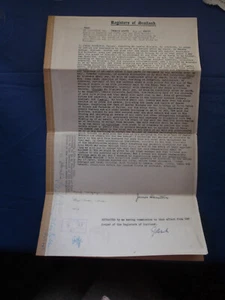 REGISTERS OF SCOTLAND BOOKS OF COUNCIL & SESSION 1950 EASTER BRAIKIE by ARBROATH - Picture 1 of 15