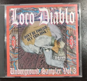 LOCO DIABLO Underground Sampler Vol. 3 Audio CD VG+ CONDITION - Picture 1 of 7