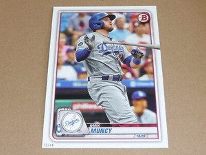 2020 Bowman OVERSIZED JUMBO 5 X 7 05/49 MAX MUNCY DODGERS #9