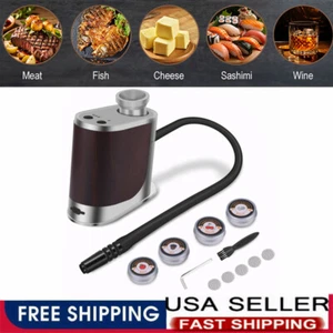 Handheld Portable Food Smoking Smoker Gun Smoke Infuser Meat Smoker For Cooking - Picture 1 of 21