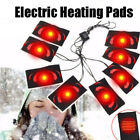 Elektrische USB Weste Jacke Kleidung Heizung Pad Heizung Winter Warm Thermo Erwärmung