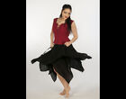 Dress Like A Pirate Brand 2 Layer 8 Point Gypsy Skirt OS-6X 8 Colors!
