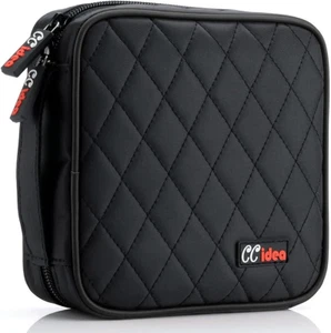 Ccidea 40 Capacity CD/DVD Case Holder Portable Wallet Disc Storage Binder for Ca - Picture 1 of 12