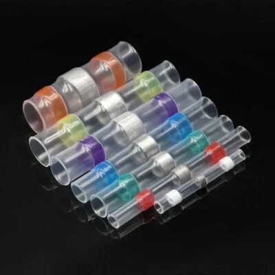 Solder Sleeve Heat Shrink Seal Electric Butt Wire Connectors Waterproof UK - Image 1 of 4