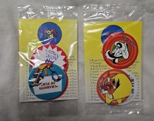 2 VTG Looney Tunes Caps Game packs 1994 KFC - Pogs- Milk Caps NIP NEW SEALED 2