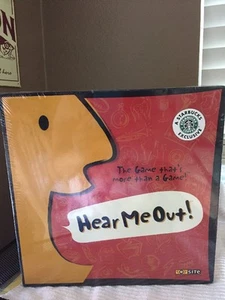 STARBUCKS EXCLUSIVE "HEAR ME OUT"! BOARD GAME "BRAND NEW Un-Opened" - Picture 1 of 6