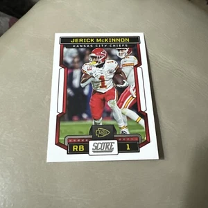 2023 Score Football #130 Jerick McKinnon - Kansas City Chiefs Football Card - Picture 1 of 2