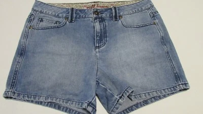 Pantalones cortos vaqueros azules para mujer talla 8 de Ruffhewn Foto 1 de 3