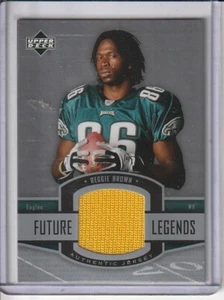 Reggie Brown 2005 Upper Deck Legends Future Legends Jersey #FL-RE-Eagles - Picture 1 of 2