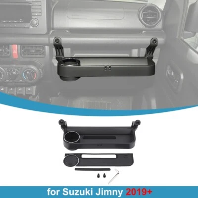Co-piloto alça caixa de armazenamento estendida organizador porta-copo para Suzuki Jimny 2019+ - Imagem 1 de 4