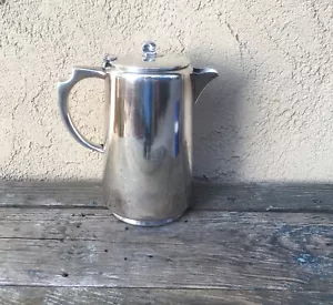 VINTAGE MORTON-PARKER MARLBORO SILVER PLATE EPNS COFFEE TEA POT/ PITCHER CANADA - Picture 1 of 10